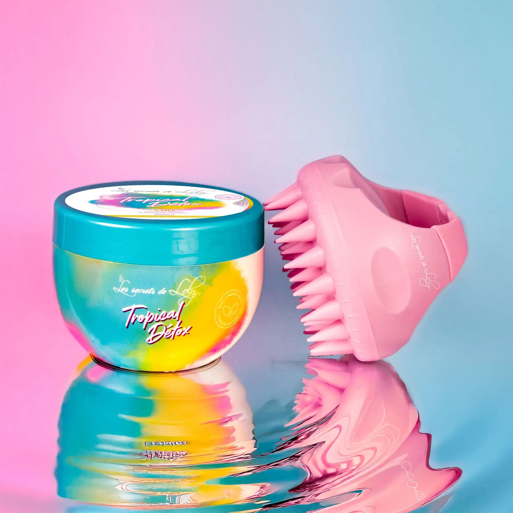 Duo Purifiant - Soin Capillaire 4 en 1 et brosse massante